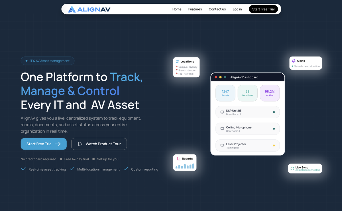 AlignAV - IT Asset management System
