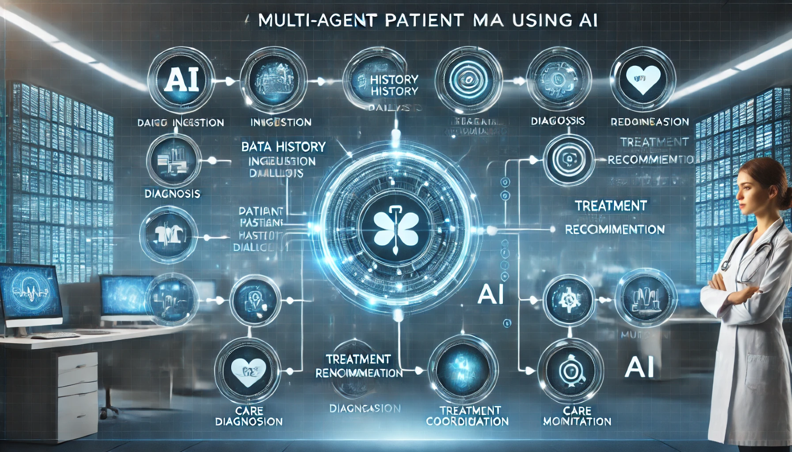 Multi-Agent System for Healthcare Patient Management using LangGraph